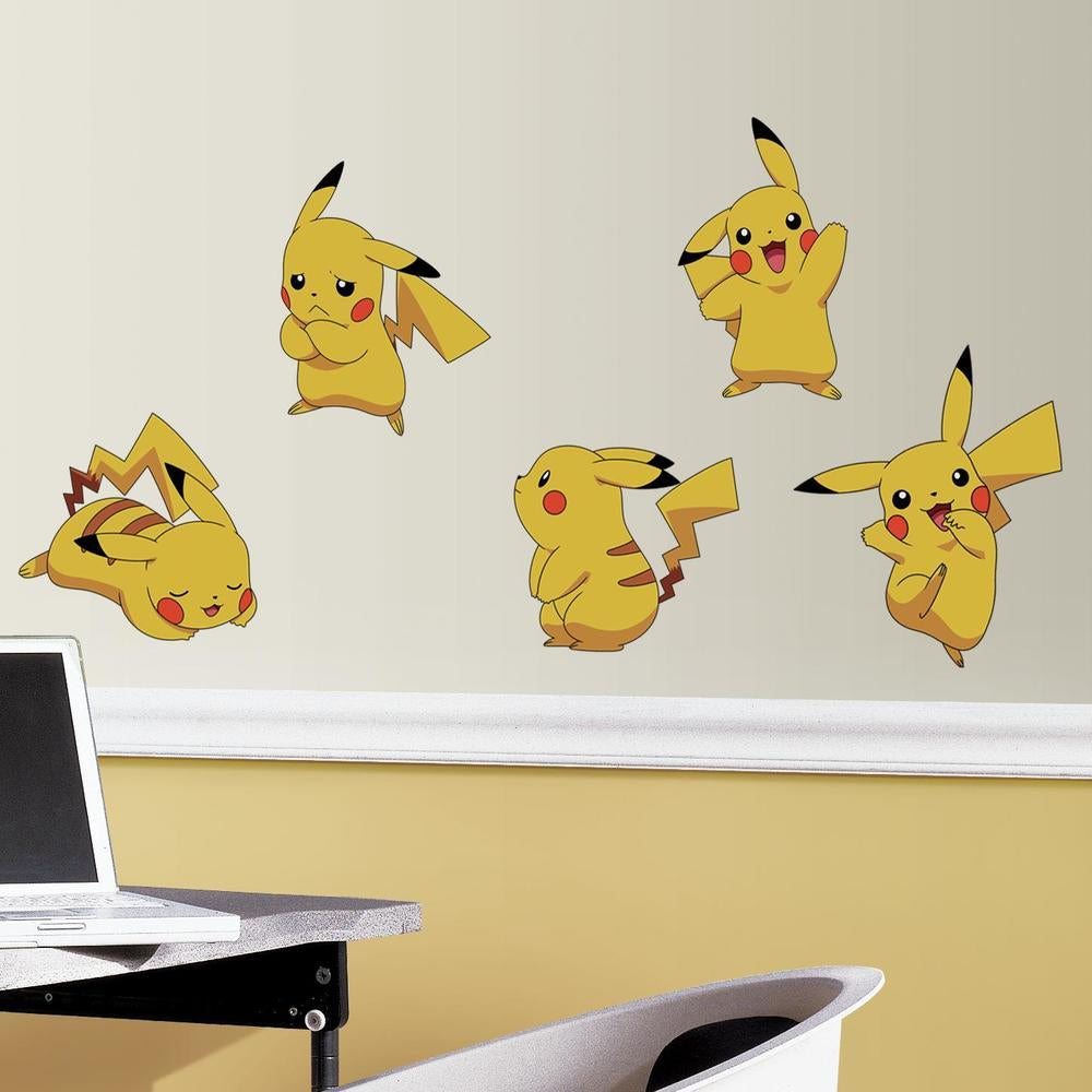 RoomMates Peel&amp;Stick sisustustarra Pokemon Pikachu