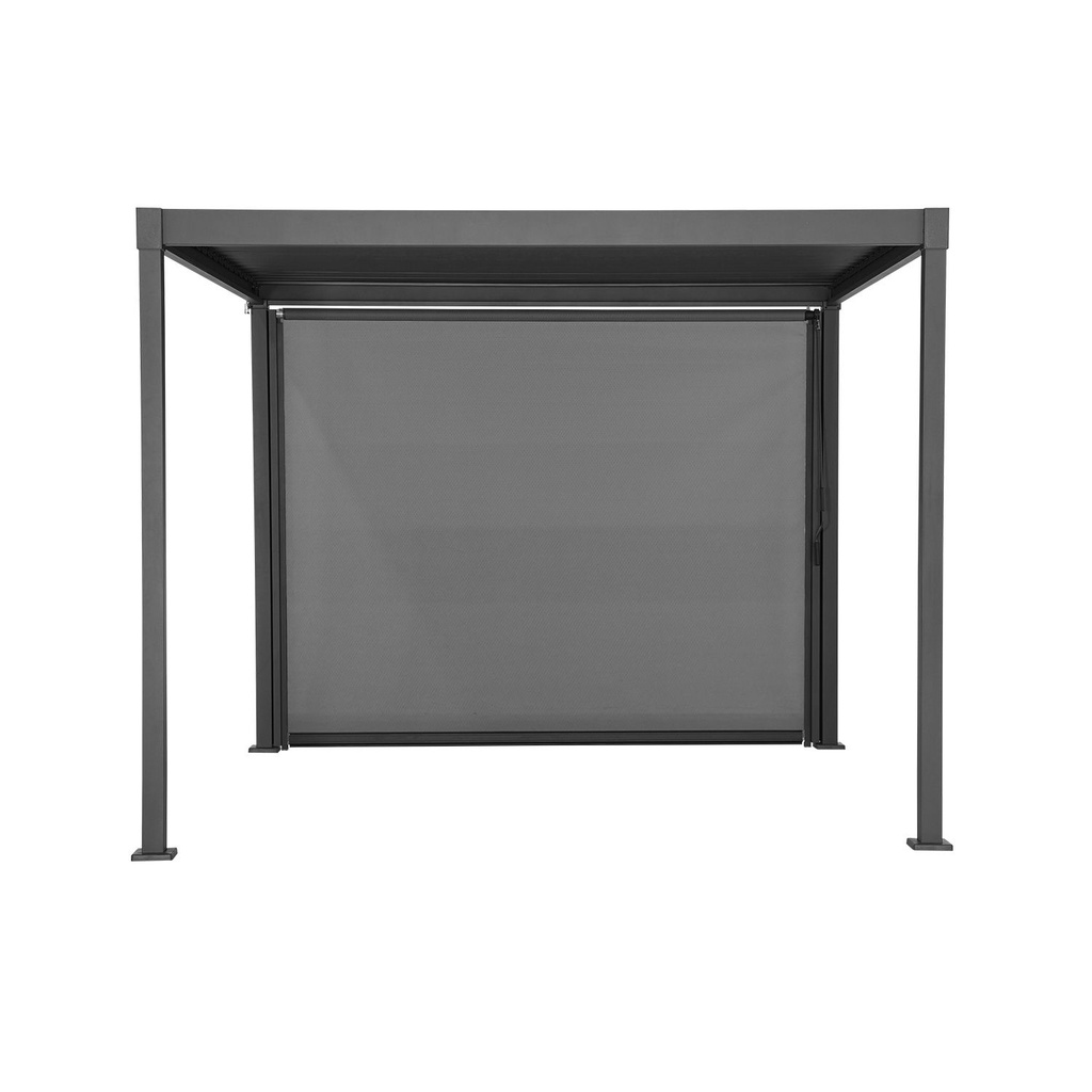 Roll-up screen for gazebo MIRADOR-80/88 3m, grey