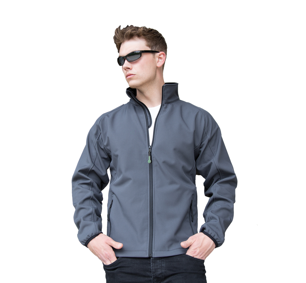 Result Miesten Core softshell-takki, harmaa L