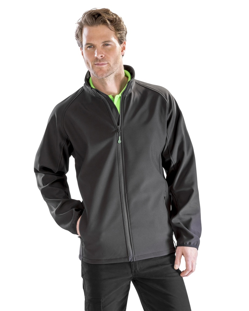 Result Miesten Core softshell-takki, musta L