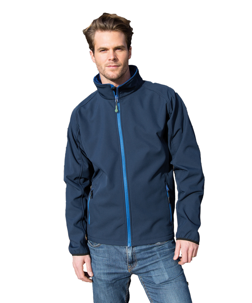 Result Miesten Core softshell-takki, tummansininen L