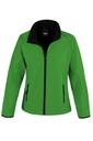 Result Naisten Core softshell-takki, vihreä L