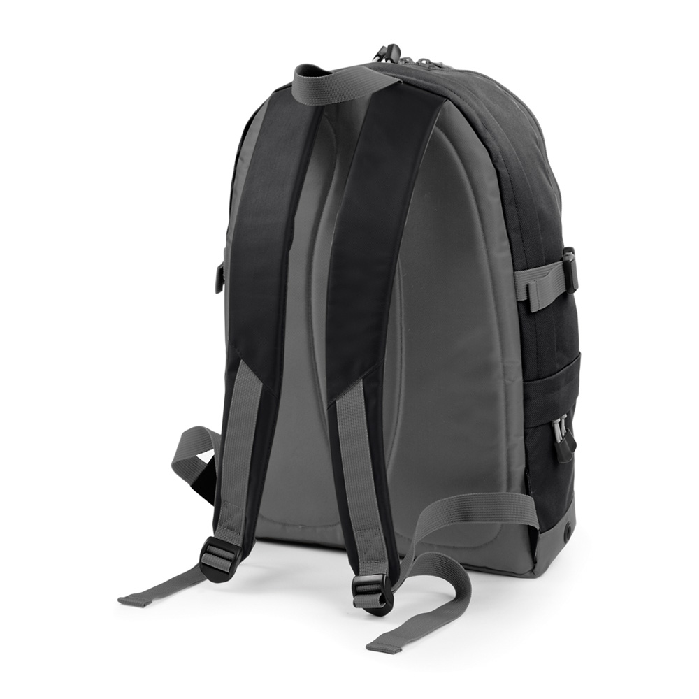 Bagbase Athleisure Pro Tietokonereppu mediataskulla, musta 18L