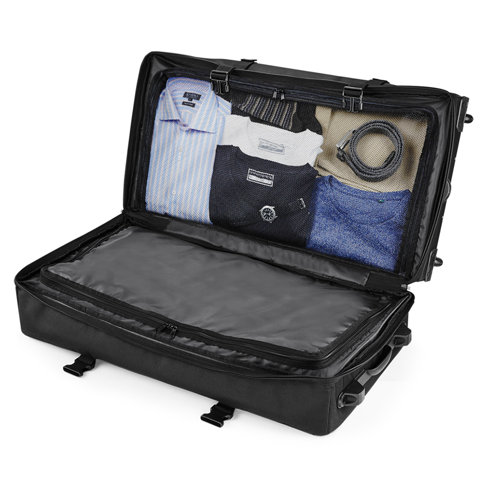 Bagbase Escape check-in wheelie 100 l, harmaa