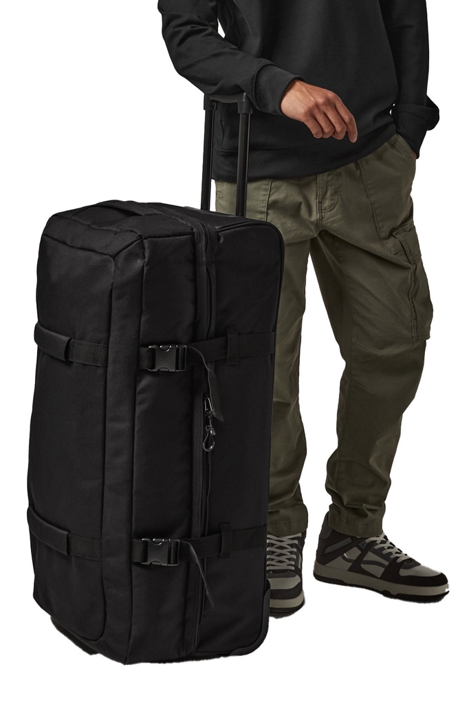 Bagbase Escape check-in wheelie 100 l, harmaa