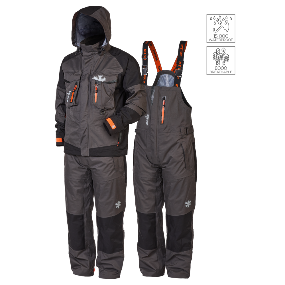 Norfin kalvopuku Pro Dry 3, harmaa/musta L