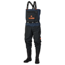 Norfin kahluuhousut saappailla Pilot Bootfoot, musta 45 - XL