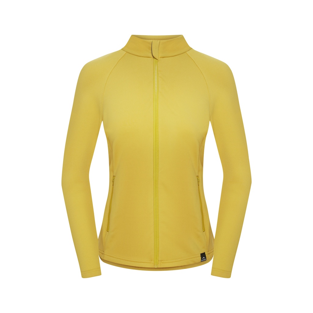 Fjord Nansen Vik pitkähihainen paita naisille M, keltainen