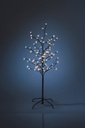 Taiga Kirsikkapuu LED-valaisin, metallirunko, musta 150cm