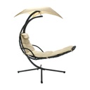 Riipputuoli DREAM aurinkovarjolla, textilinea, beige