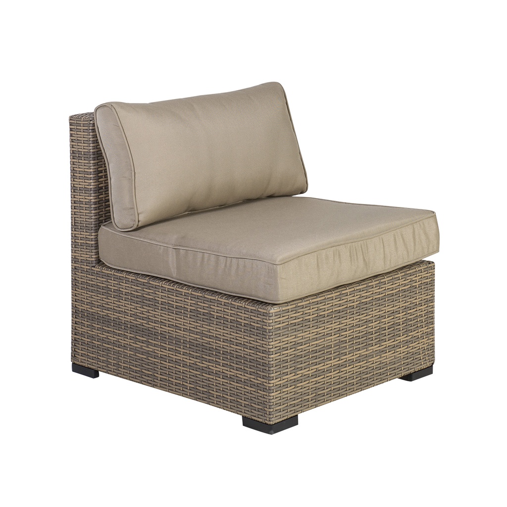 Moduulisohva SEVILLA keskiosa, alurunko polyrottingilla, cappuccino/beige