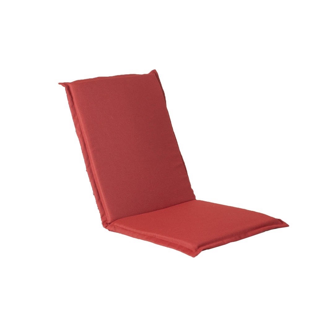 Istuin-/selkänojapehmuste SUMMER 42x90x3cm polyesteria, punainen