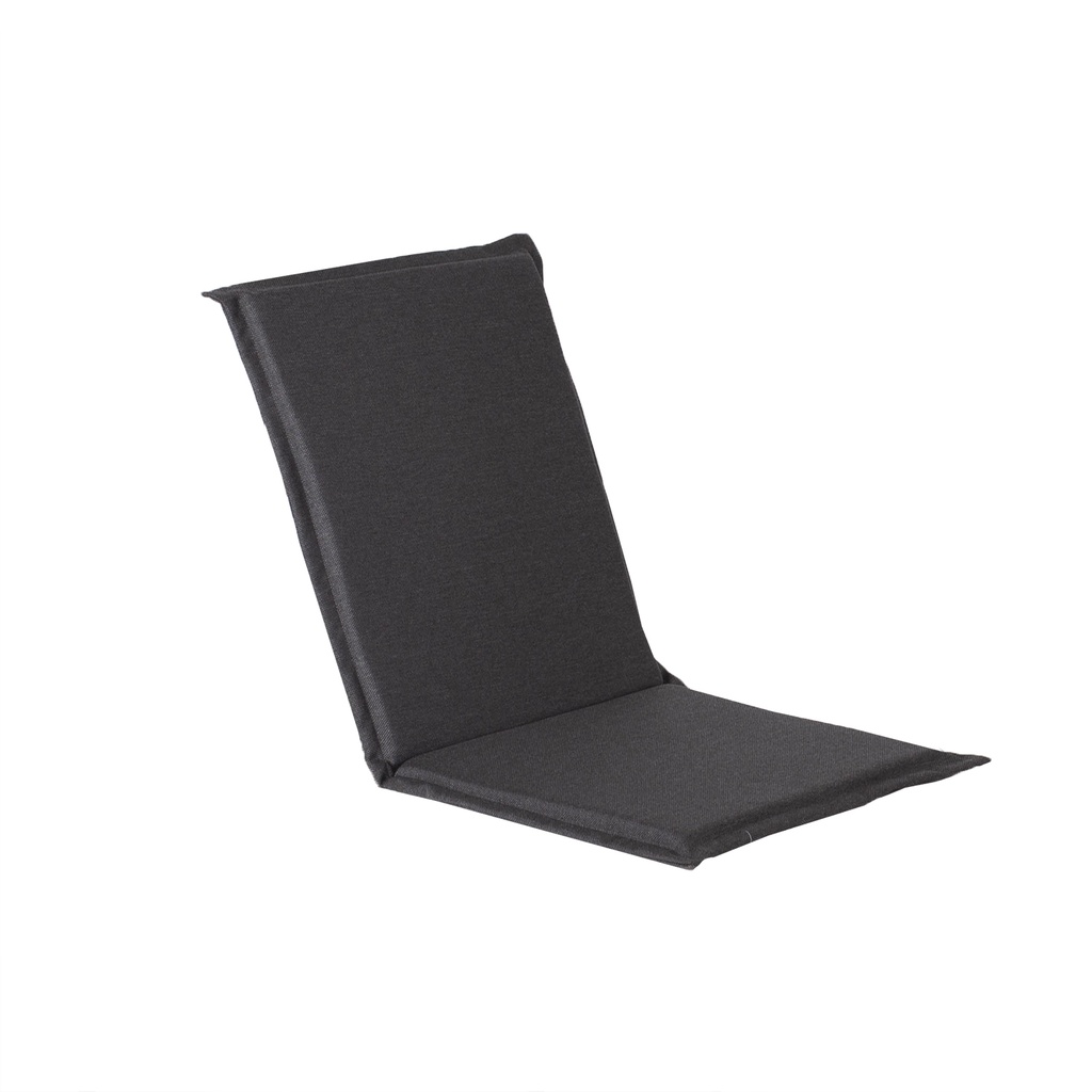 Istuin-/selkänojapehmuste SUMMER 42x90x3cm polyesteria, musta