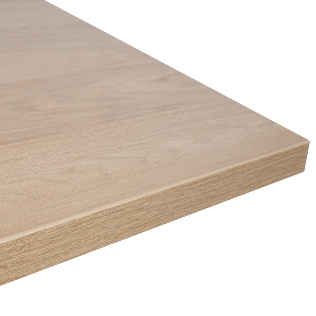 Pöytälevy ERGO 160x80cm pinnoitettua lastulevyä, vaaleanruskea