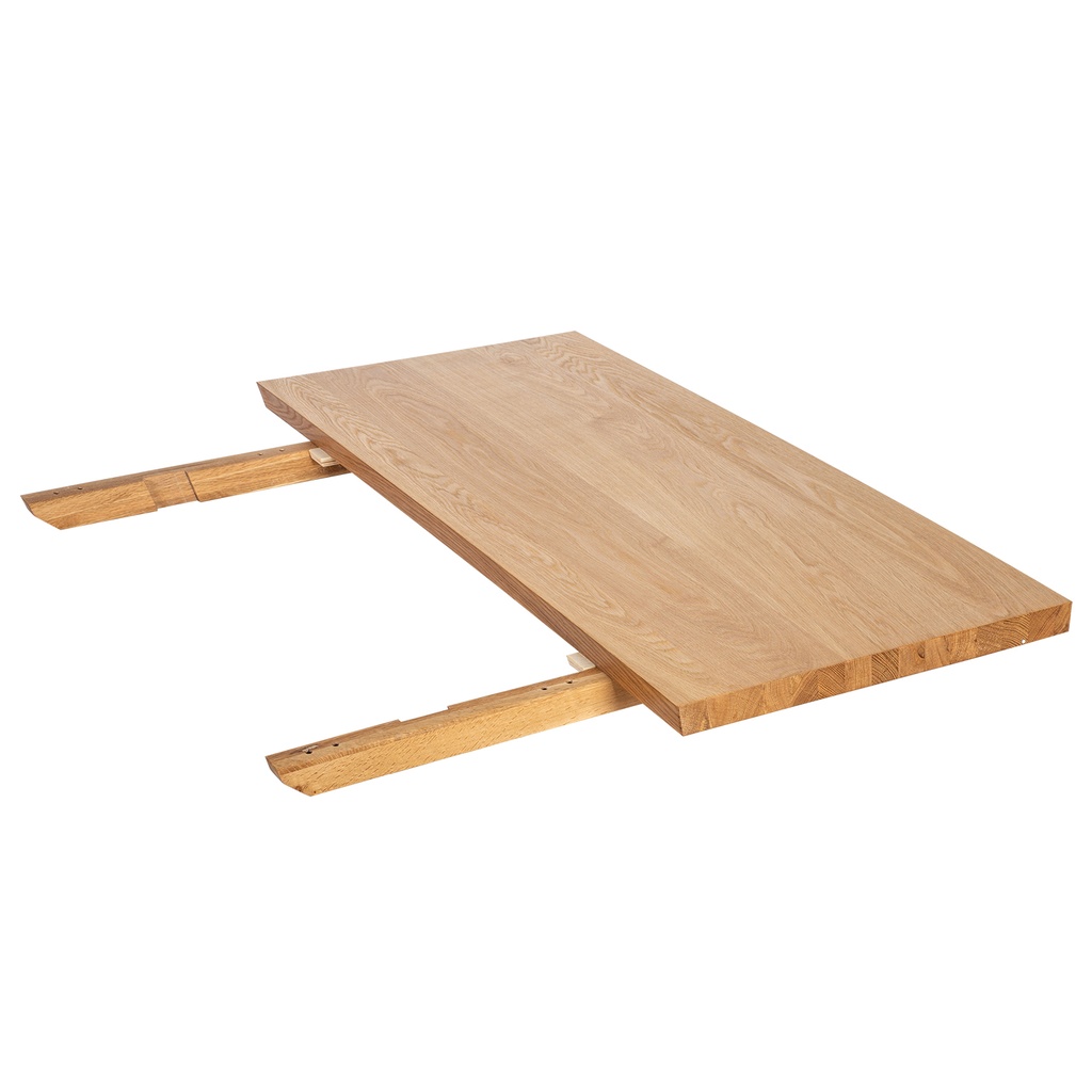 Pöydän jatkolevy LISBON 50x100cm, tammiviilutettu, vaaleanruskea