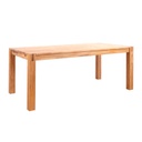 Ruokapöytä CHICAGO NEW 180x90xK76cm, viilutettu puurunko, ruskea