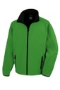 Result Miesten Core softshell-takki, vihreä 4XL