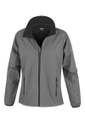 Result Naisten Core softshell-takki, harmaa XL