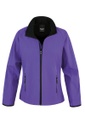 Result Naisten Core softshell-takki, purppura S
