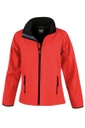 Result Naisten Core softshell-takki, punainen M