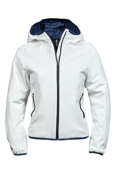 Tee Jays Naisten Competition takki, valkoinen XL