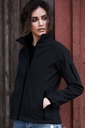 Tee Jays Naisten LW performance softshell-takki kalvolla, musta L