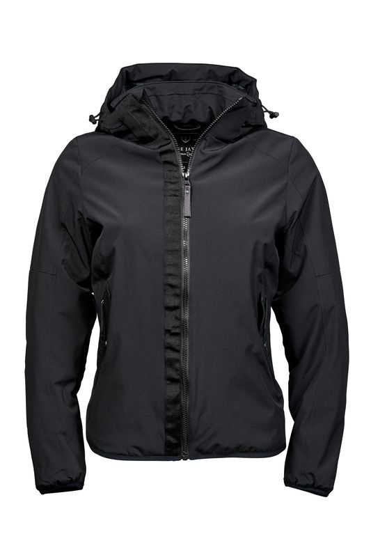 Tee Jays Naisten Urban Adventure ulkoilutakki kalvolla, musta M