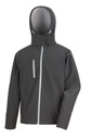 Result Miesten Hupullinen TX performance softshell-takki kalvolla, musta XL