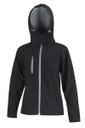 Result Naisten Hupullinen TX performance softshell-takki kalvolla, musta L