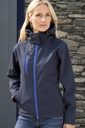 Result Naisten Hupullinen TX performance softshell-takki kalvolla, tummansininen S