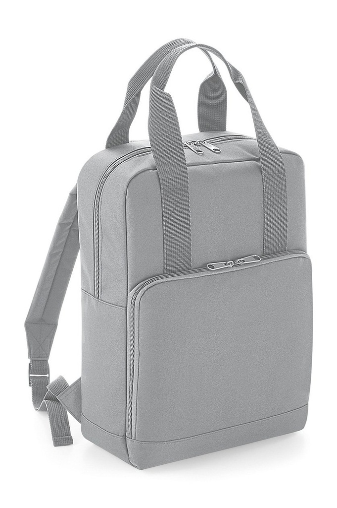 Bagbase Twin Handle Reppu, vaaleanharmaa 14L