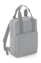 Bagbase Twin Handle Reppu, vaaleanharmaa 14L