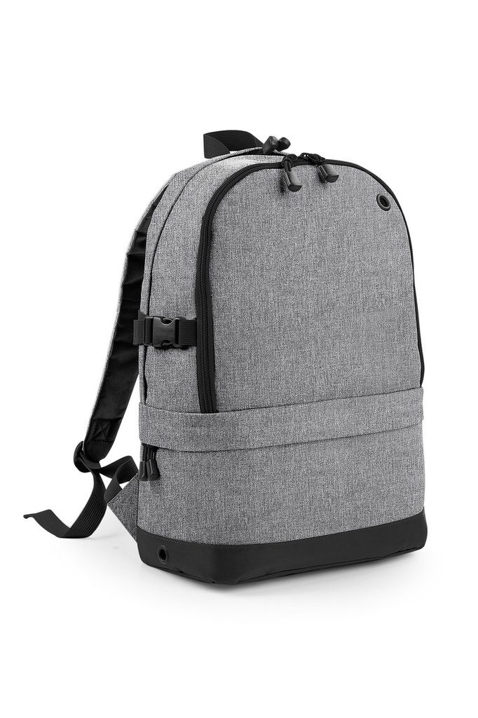 Bagbase Athleisure Pro Tietokonereppu mediataskulla, harmaa 18L