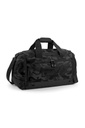 Bagbase Athleisure Urheilukassi pohjatapeilla, musta/maasto 30L