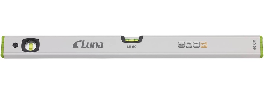 Luna Tools LE Puusepän vesivaaka 40cm, toleranssi 0.5mm, alumiinia