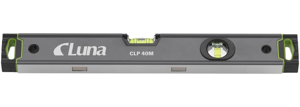 Luna Tools CLP Puusepän vesivaaka 40cm, toleranssi 0.5mm, alumiinia, magneeteilla