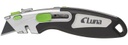 Luna Tools LUK-20FS Yleisveitsi sinkkirunko kumipinnalla 17.5cm, Push Lock, teränpalautus