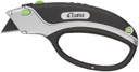 Luna Tools LUK-40Q Yleisveitsi alurunko kumipinnalla 18cm, Push Lock, sormisuoja