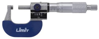 Limit Mikrometri 0-25mm, kovametallipinnat