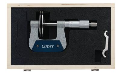 Limit MCA 25 Ulkomikrometri mittalautasilla, kovametallipinnat 0-25mm