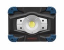 Mareld Flash 3000RE WR Akkutyövalaisin, langaton/USB lataus, värilämmönsäätö IP65, musta/sininen