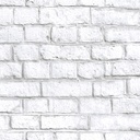 RoomMates Liimaa &amp; Irrota -tarratapetti White Brick