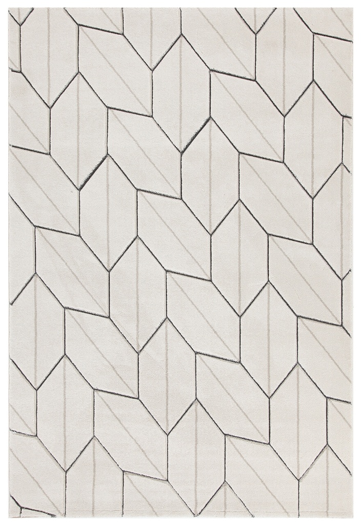 Vivace Handcarved L -sisustusmatto 230x160cm, beige