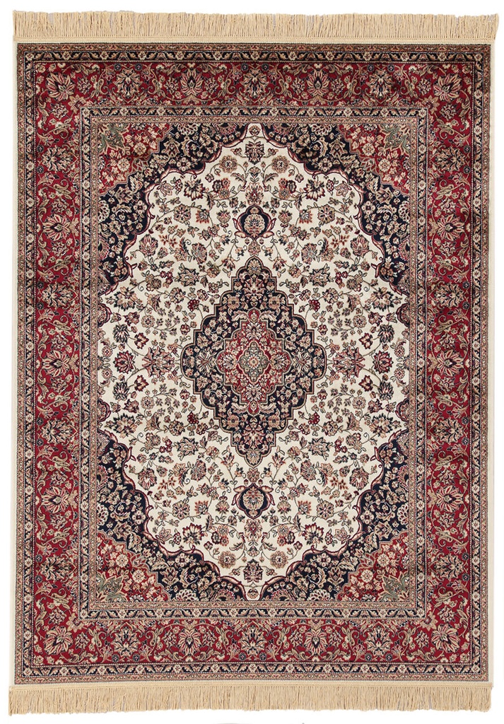 Vivace Farshian Medallion 303 -sisustusmatto 230x160cm, punainen/luonnonvalkoinen