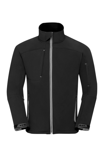 Russell Miesten Bionic softshell-takki, musta L