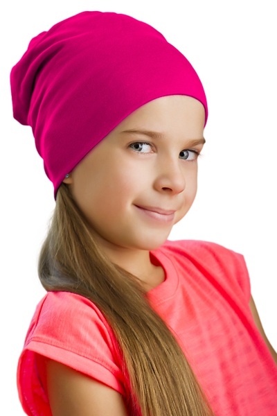 Sky Dorado Lasten trikoopipo pitkä, 2 kerrosta, fuchsia