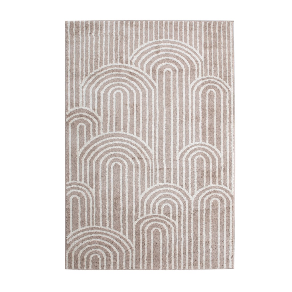 Matto MARIO-2, 160x230cm, beige/valkoinen