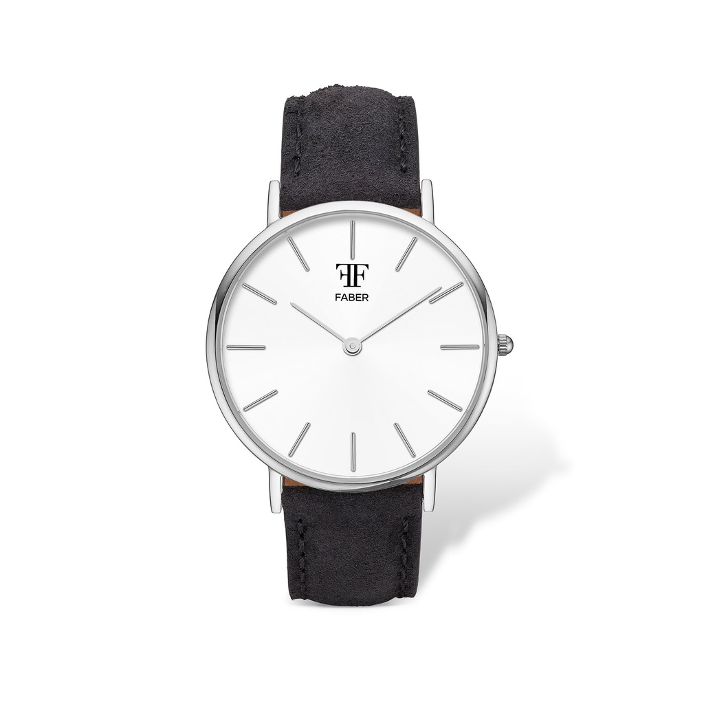 Faber Miesten kello kahdella rannekkeella, vedenpitävä