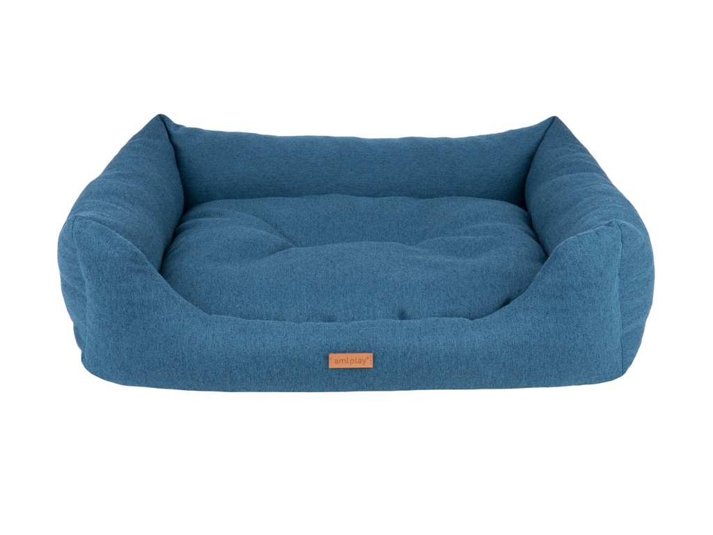Amiplay Montana koiranpeti sohva L 78x64x19cm sininen