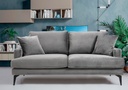Chic Home Pauliina 2-istuttava sohva 175 cm, harmaa